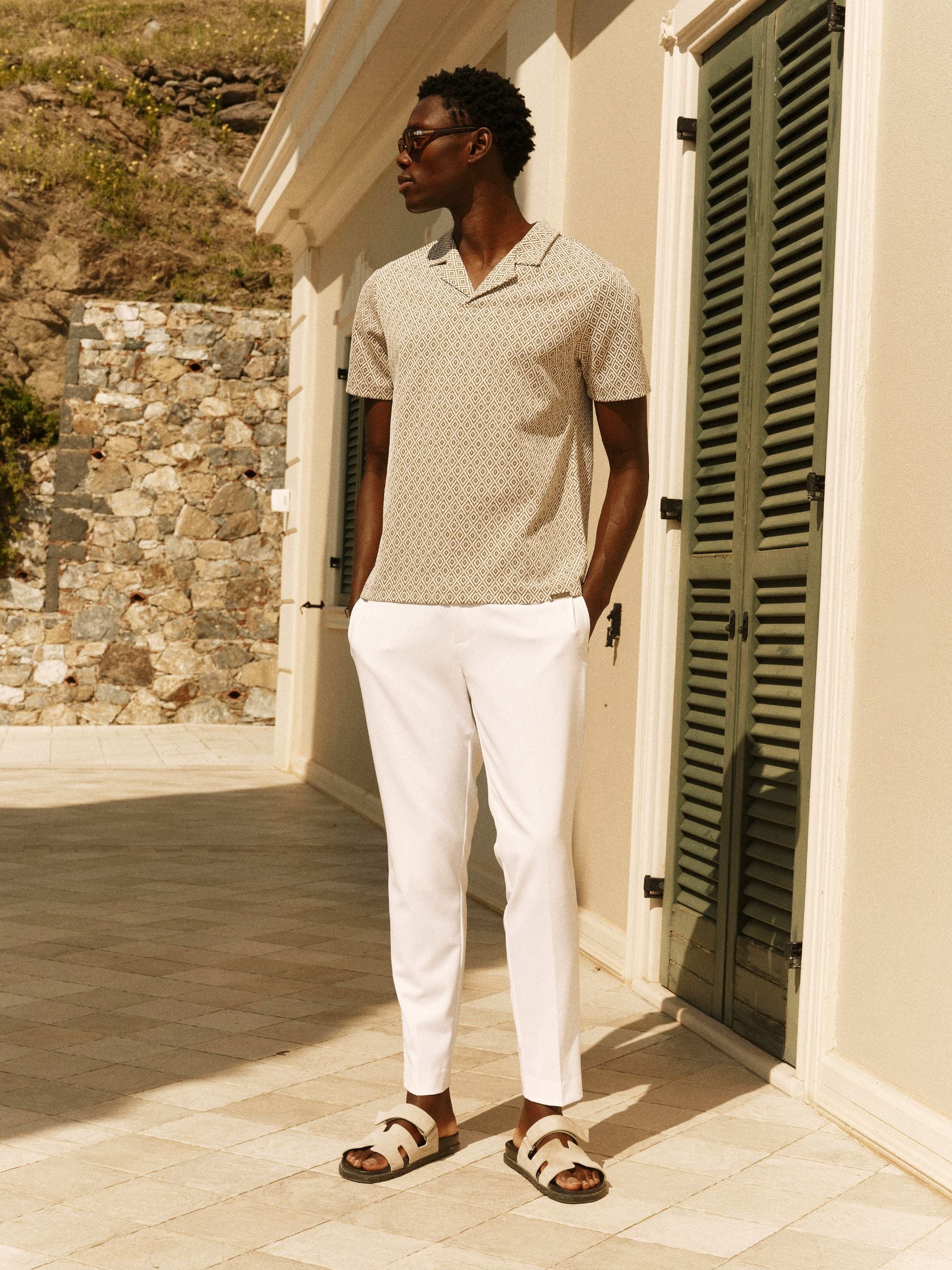 Comprar Camisa Polo MAUVAIS Piero Slim Geo from Next Brazil