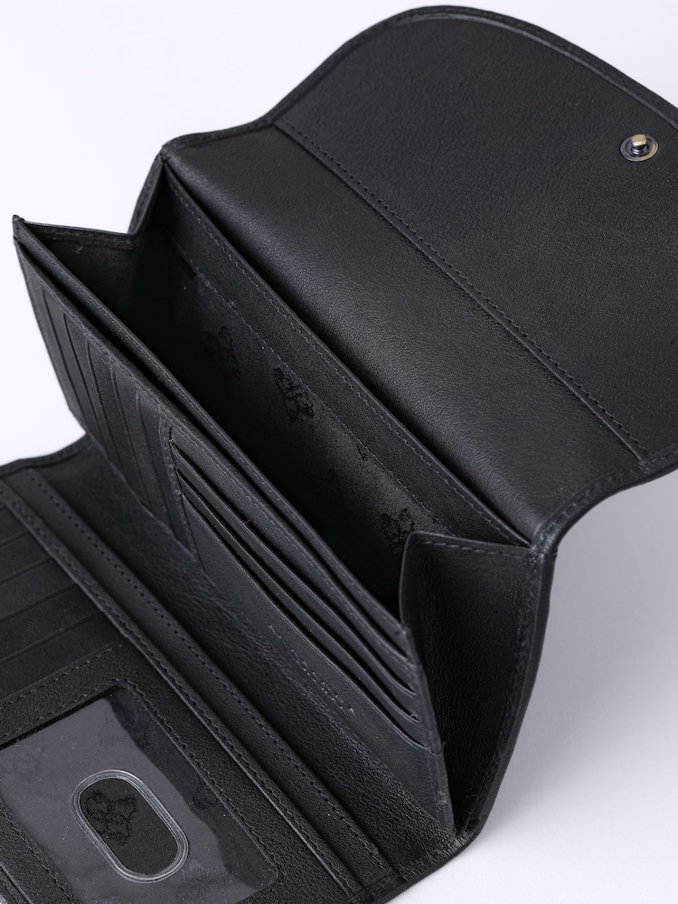 Negro - Lakeland Leather Harstone Flapover Purse - Imagen 2 de 6 Negro - Lakeland Leather Harstone Flapover Purse - Imagen 2 de 6