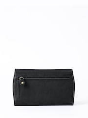 Negro - Lakeland Leather Harstone Flapover Purse - Imagen 3 de 6