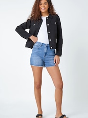 Roman Black Stretch Pocket Detail Jacket - Image 2 of 4