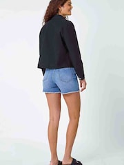 Roman Black Stretch Pocket Detail Jacket - Image 3 of 4