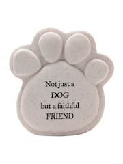 Widdop Cream Pawprint Stone - Dog & Friend Ornaments - Image 3 of 3