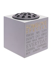Widdop Grey Graveside Flower Pot Someone Special - Image 1 of 2