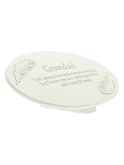 Widdop Cream Resin Memorial Plaque - Grandad - Image 2 of 4