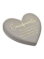 Widdop Grey Memorial Graveside Heart Plq - Grandparents Ornaments - Image 1 of 3