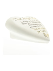 Widdop White Graveside Heart Plaque - Angel Baby Ornaments - Image 2 of 3