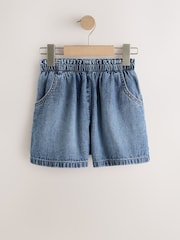 Mid Blue Denim Pullon Shorts (3-16yrs) - Image 1 of 4