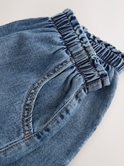 Mid Blue Denim Pullon Shorts (3-16yrs) - Image 4 of 4