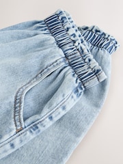 Light Blue Denim Pullon Shorts (3-16yrs) - Image 4 of 4
