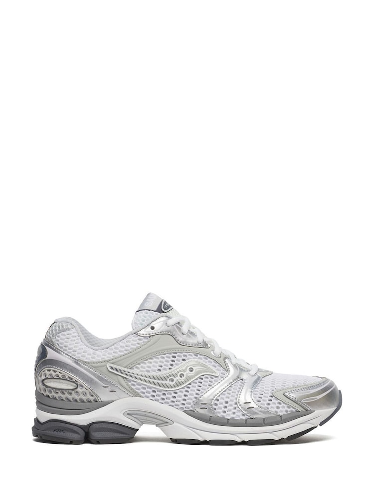 Saucony Silver Pro Grid Triumph Men Trainers - Image 1 of 5