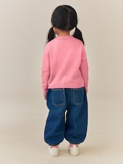 Pink Knit Cardigan (3mths-7yrs) - Image 2 of 2