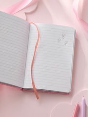 Pink Plush Bow A5 Notebook - Image 2 of 4