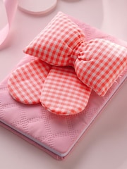 Pink Plush Bow A5 Notebook - Image 3 of 4