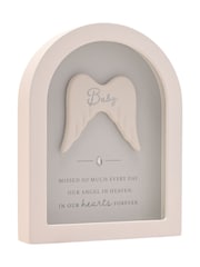 Widdop White Arched Framed Plaque - Baby Ornaments - Image 2 of 4
