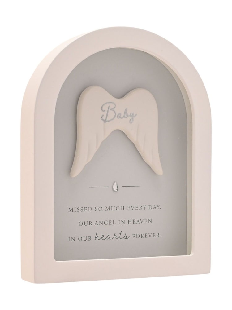 Widdop White Arched Framed Plaque - Baby Ornaments - Image 2 of 4 Widdop White Arched Framed Plaque - Baby Ornaments - Image 2 of 4