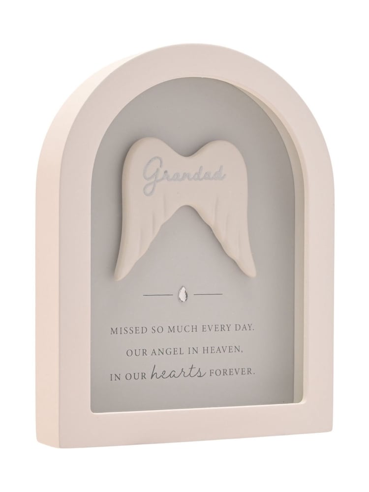Widdop White Arched Framed Plaque - Grandad - Image 2 of 4
