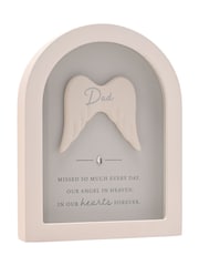 Widdop White Arched Framed Plaque - Dad Ornaments - Image 2 of 4