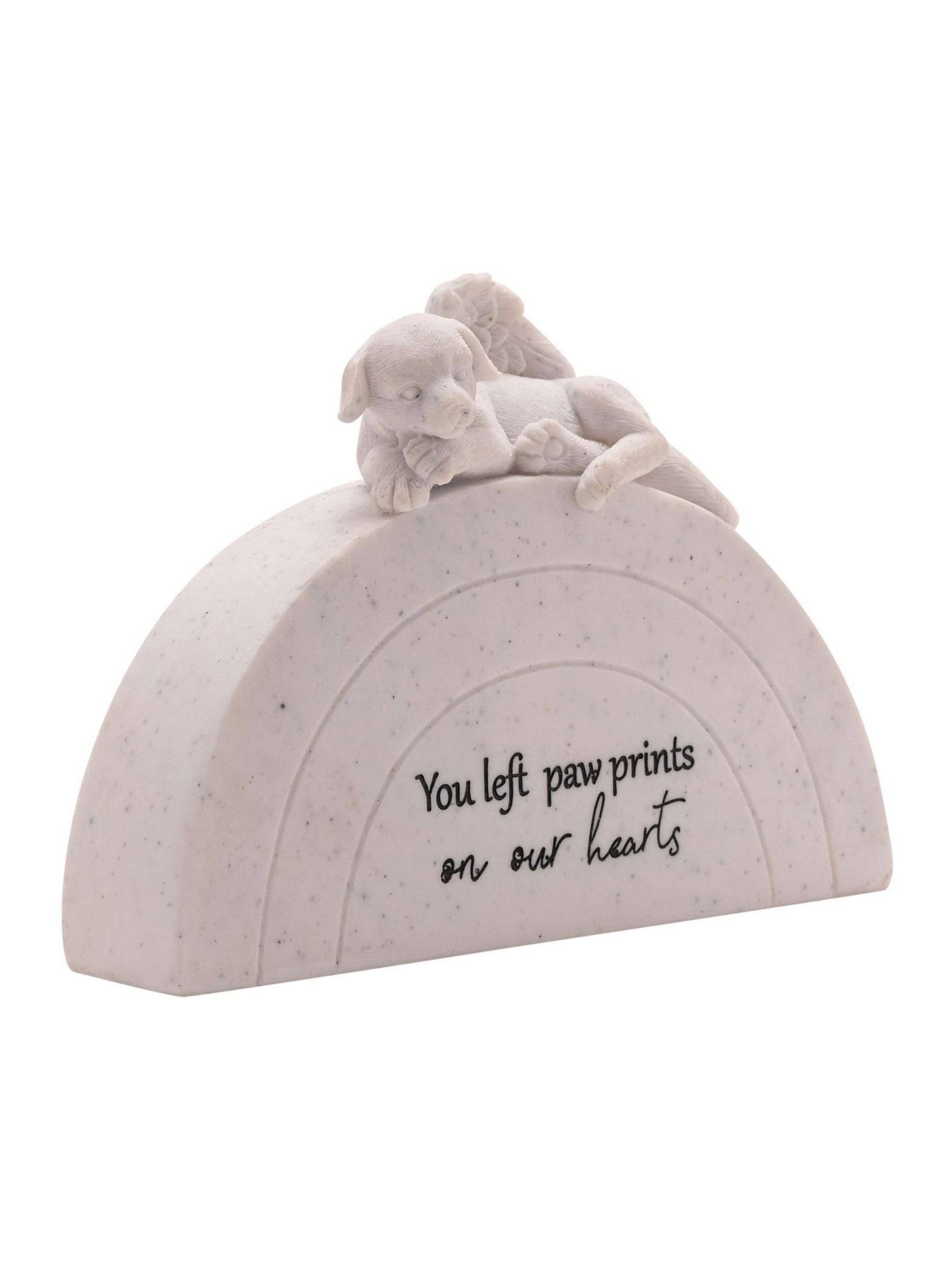 Thoughts Of You Unisex White Widdop Pet Memorial Rainbow - Dog Ornaments