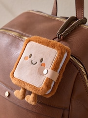 Cream Cute Mini Toast Notebook Charm - Image 2 of 5