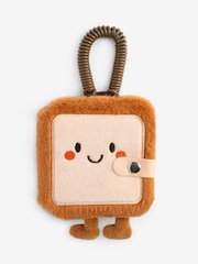 Cream Cute Mini Toast Notebook Charm - Image 5 of 5