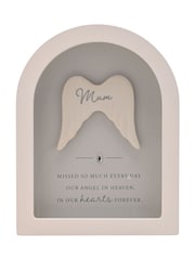 Widdop White Arched Framed Plaque - Mum Ornaments - Image 1 of 4