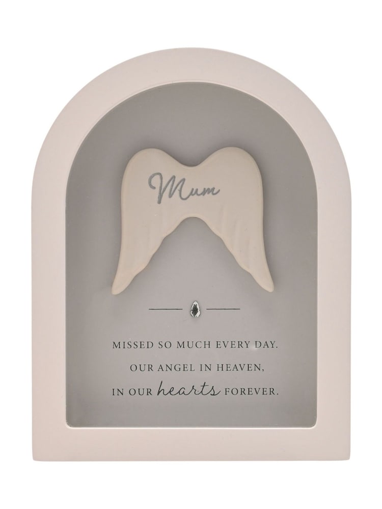 Widdop White Arched Framed Plaque - Mum Ornaments - Image 1 of 4 Widdop White Arched Framed Plaque - Mum Ornaments - Image 1 of 4