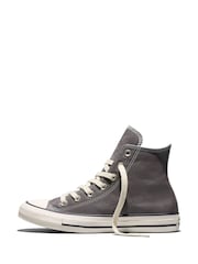 Converse Brown Chuck Taylor All Star Elevated Leather High Trainers - Image 2 of 8