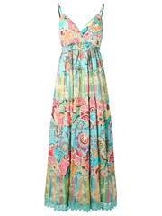Joe Browns Blue Petite Summer Solstice Tiered Maxi Dress - Image 6 of 6