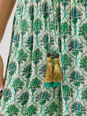 Joe Browns Green Petite Ariana Printed Jumpsuit - Image 5 of 6