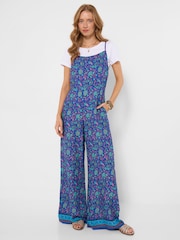 Joe Browns Blue Petite Eden Printed Jumpsuit - Image 2 of 5