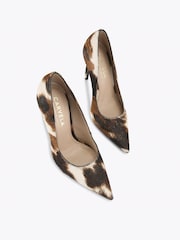 Carvela Brown/White Eterno Court Pumps - Image 2 of 4