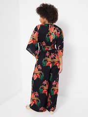 Joe Browns Black Petite Tropical Paradise Jumpsuit - Image 4 of 6
