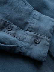 Seasalt Cornwall Blue Hazel Branch Shirt - Image 5 of 5