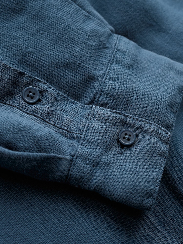 Seasalt Cornwall Blue Hazel Branch Shirt - Image 5 of 5