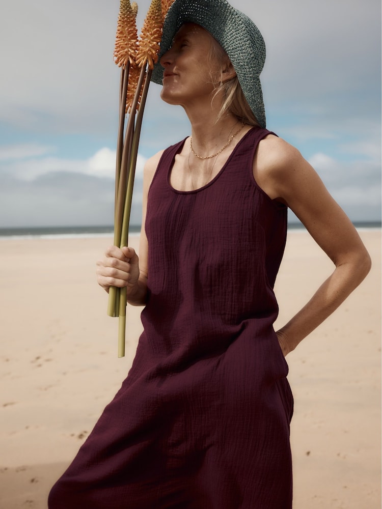 Seasalt Cornwall Brown Helleborine Dress - Image 1 of 6