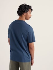 Seasalt Cornwall Blue Midwatch T-Shirt - Image 3 of 5