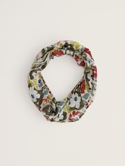 Seasalt Cornwall White Wilcove Snood - Image 2 of 3