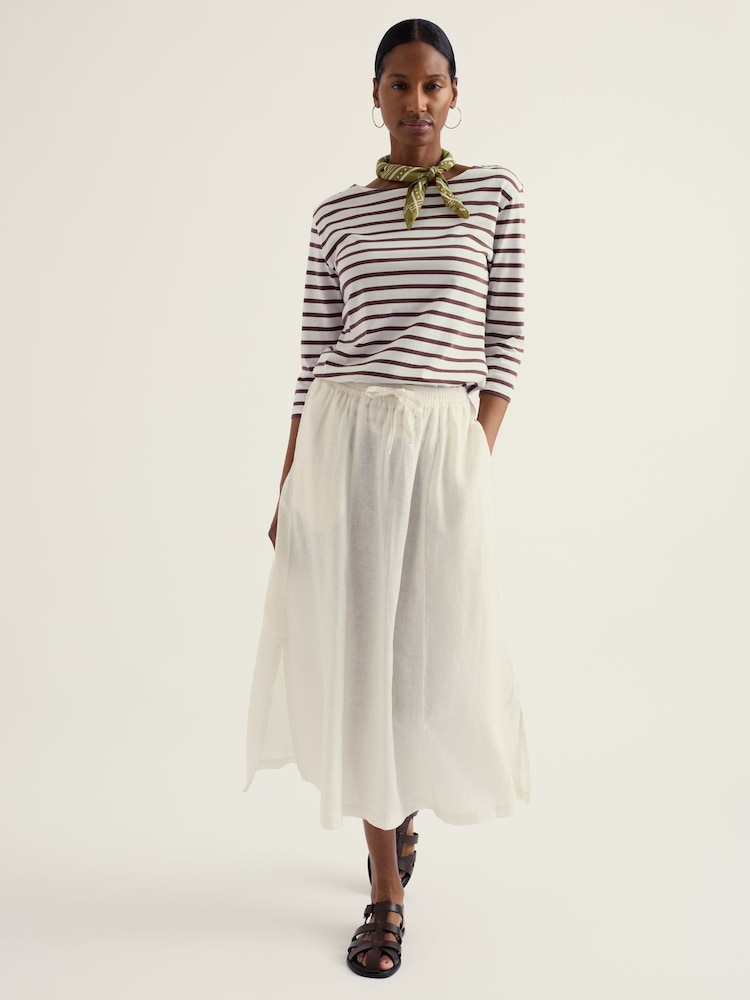 Seasalt Cornwall White Kaye Skirt - Image 2 of 5