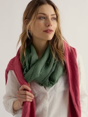 Seasalt Cornwall Green Wilcove Snood Hat - Image 1 of 3