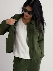 Seasalt Cornwall Green Arame Jacket - Image 1 of 5
