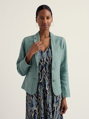 Seasalt Cornwall Blue Blinker Blazer - Image 1 of 5