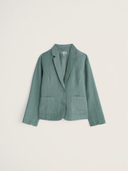 Seasalt Cornwall Blue Blinker Blazer - Image 4 of 5