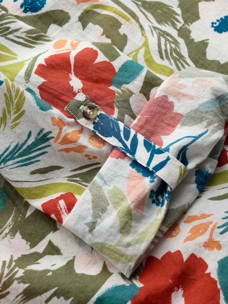 Seasalt Cornwall White Op Art Tunic - Image 5 of 5