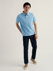 Seasalt Cornwall Blue Balefire Polo Shirt - Image 2 of 5