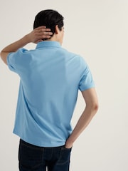 Seasalt Cornwall Blue Balefire Polo Shirt - Image 3 of 5