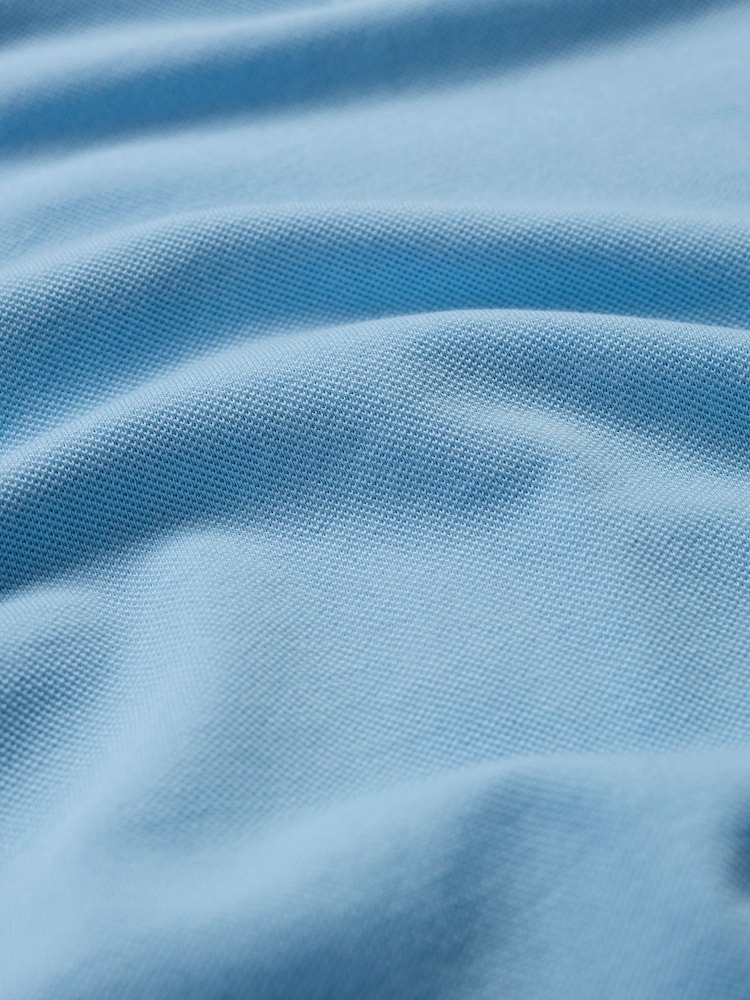 Seasalt Cornwall Blue Balefire Polo Shirt - Image 5 of 5 Seasalt Cornwall Blue Balefire Polo Shirt - Image 5 of 5