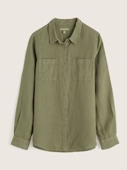 Seasalt Cornwall Green Hazel Branch Shirt - Image 4 of 5