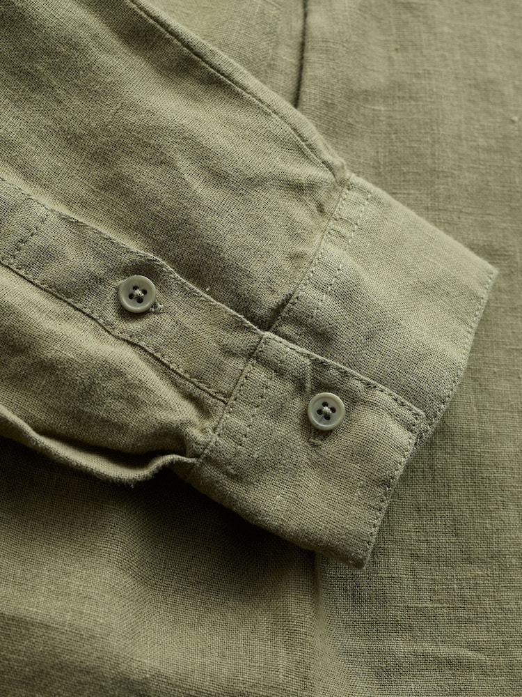 Seasalt Cornwall Green Hazel Branch Shirt - Image 5 of 5