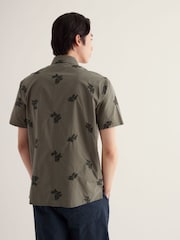 Seasalt Cornwall Green Logan Rock Shirt - Image 3 of 5