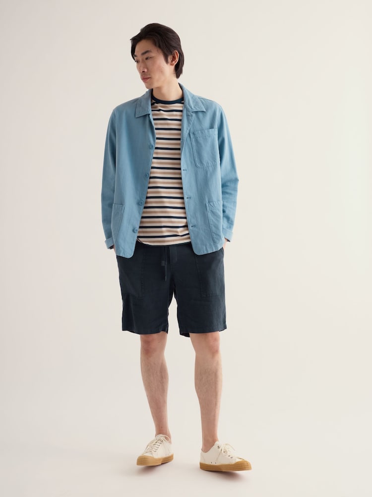 Seasalt Cornwall Blue Sandcart Shorts - Image 2 of 5